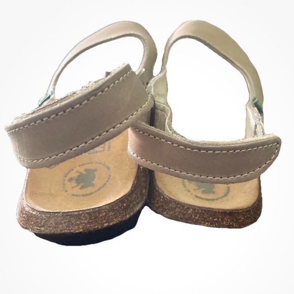 el naturalista wakataua women size 37 Beige leather slingback comfort sandal EUC - Picture 3 of 5